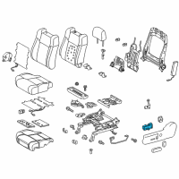 OEM 2015 Toyota Tundra Seat Switch Diagram - 84070-0C020