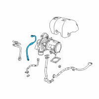 OEM 2014 Dodge Dart Tube-Oil Feed Diagram - 4892965AE