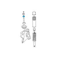 OEM 2002 Hyundai Sonata Bush-Upper"A" Diagram - 55342-38000