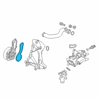 OEM 2017 Honda CR-V Pkg, W/Pump Diagram - 19222-5LA-A01