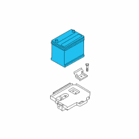 OEM Kia Spectra5 Batteries Diagram - 371101D600