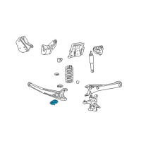 OEM Ford Excursion Spring Seat Diagram - F81Z-5A307-AB