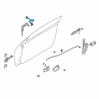 OEM 2005 Dodge Stratus Switch-Door Lock Diagram - MR311165