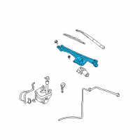 OEM 2005 Ford Explorer Linkage Diagram - 7L2Z-17566-AA