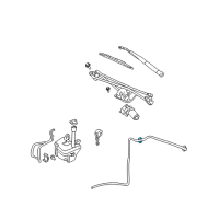 OEM 2005 Ford Explorer Connector Diagram - F2TZ-17A601-A