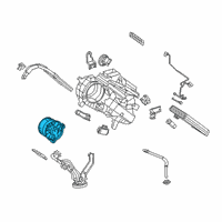 OEM 2010 Toyota Highlander Blower Assembly Diagram - 87103-28111