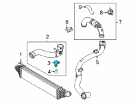 OEM Ford Edge Manifold Absolute Pressure Sensor Sensor Diagram - JG9Z-9F479-B