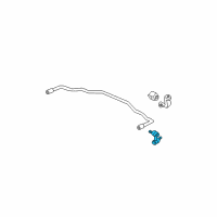 OEM 2005 Honda CR-V Link, Right Rear Stabilizer Diagram - 52320-S9A-003