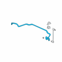 OEM 2004 Acura MDX Spring, Front Stabilizer Diagram - 51300-S3V-A01