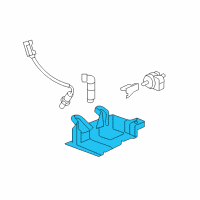 OEM 2009 Pontiac Torrent Vapor Canister Diagram - 19330401