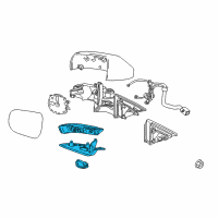 OEM 2022 Cadillac CT4 Turn Signal Lamp Diagram - 23453749