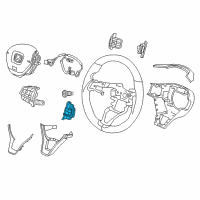 OEM Honda Accord Switch Assembly, Cruise & Acc & Lkas & Hud Diagram - 36770-TVA-A21