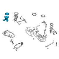 OEM BMW 328i Fuel Pump Assembly, Right Diagram - 16-14-6-766-942