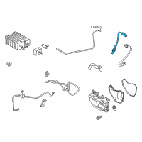 OEM Ford Fiesta Upper Oxygen Sensor Diagram - AE8Z-9F472-B