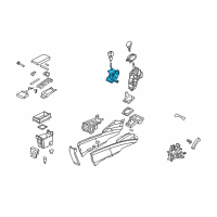 OEM Honda Lever Sub-Assy., Change Diagram - 54100-SVB-A02