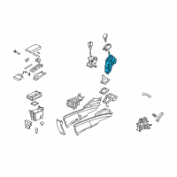 OEM Honda Bracket, Base Diagram - 54200-SNA-A82