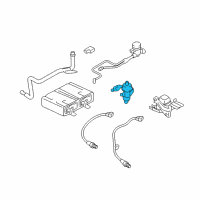 OEM 2004 Ford Focus EGR Valve Diagram - XS8Z-9D475-DA