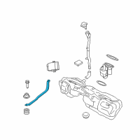 OEM 2015 BMW 328i xDrive Tension Strap Right Diagram - 16-11-7-260-945
