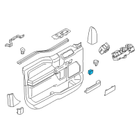 OEM 2015 Ford Explorer Memory Switch Diagram - BB5Z-14776-AA