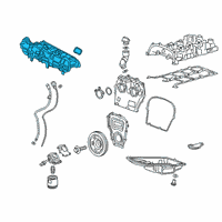 OEM 2021 Cadillac CT4 Manifold Diagram - 12698870