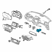 OEM 2016 Acura ILX Switch Assembly, Start Sto Diagram - 35881-TX6-A03