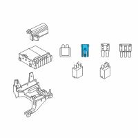 OEM Lincoln Aviator Maxi Fuse Diagram - GU5Z-14526-G