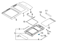 OEM 2021 Lincoln Corsair MOTOR ASY - WITHOUT DRIVE Diagram - LJ6Z-15790-B