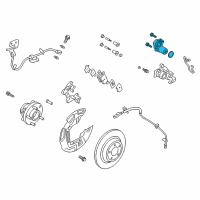 OEM Lincoln Nautilus Adjust Motor Diagram - DG9Z-2B712-A