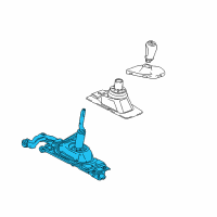 OEM 2016 Chevrolet Camaro Gear Shift Assembly Diagram - 24288055