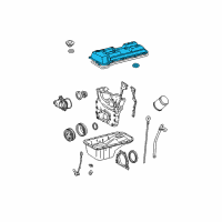 OEM 1995 Toyota T100 Valve Cover Diagram - 11201-75020