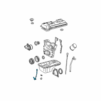 OEM 2001 Toyota Tacoma Sensor Diagram - 90919-05016