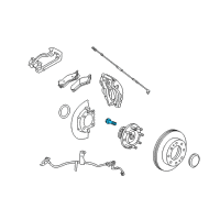 OEM 2018 Chevrolet Silverado 3500 HD Wheel Stud Diagram - 11571000