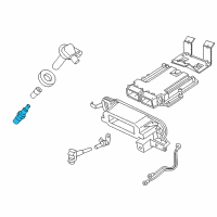 OEM 2016 Lincoln MKS Spark Plug Diagram - CYFS-12-YT4X