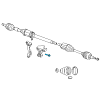 OEM 2015 Chrysler 200 Bolt-HEXAGON FLANGE Head Diagram - 6104220AA