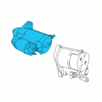 OEM 2013 Toyota Tundra Starter Diagram - 28100-31041