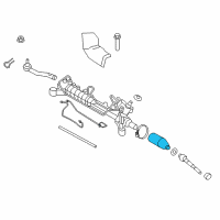 OEM 2011 Ford Edge Boot Diagram - 7T4Z-3K661-B