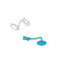 OEM Ford F-150 Marker Lamp Diagram - AL3Z-15442-B