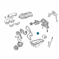 OEM 1993 Toyota Camry Idler Diagram - 13503-63011