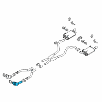 OEM 2014 Ford Mustang Converter Diagram - BR3Z-5E213-C