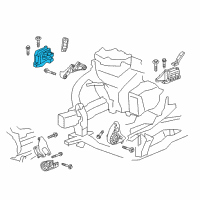 OEM 2022 Chevrolet Traverse Side Mount Diagram - 84499830