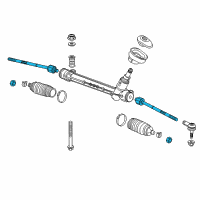 OEM 2018 Chevrolet Sonic Inner Tie Rod Diagram - 95952929