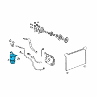 OEM 2010 Chevrolet Silverado 2500 HD Drier Diagram - 20828224