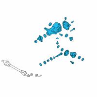 OEM 2016 Hyundai Genesis Carrier Assembly-Differential Diagram - 53000-3C321