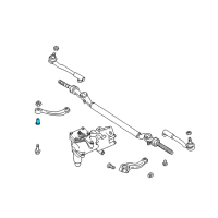 OEM 1999 BMW 740iL Rubber Mounting Diagram - 32-21-1-136-452