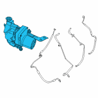 OEM 2014 Dodge Charger Power Steering Pump Diagram - RL181778AB