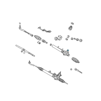 OEM Lexus GS300 Bearing(For Power Steering Control Valve Lower) Diagram - 90364-13005