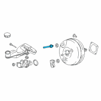 OEM Lincoln MKX Vacuum Tube Diagram - F2GZ-9C490-E