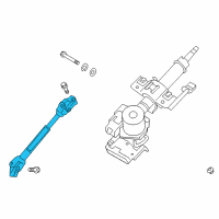 OEM 2015 Kia Rio Joint Assembly-Steering Diagram - 564001R200