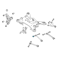 OEM 2021 Infiniti Q60 Nut Diagram - 54588-1CA0A