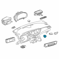 OEM 2019 Buick Regal Sportback SWITCH ASM-IGN & START *BLACK Diagram - 84769277